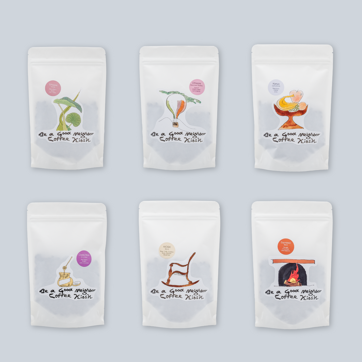 【オンライン限定・単品より10%お得】選べるコーヒーセット(150g x 2袋) - BE A GOOD NEIGHBOR COFFEE KIOSK