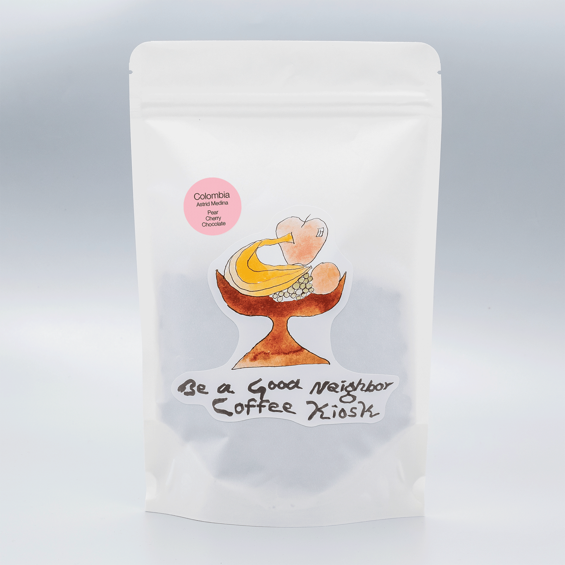 コロンビア，アストリッド・メディナ - BE A GOOD NEIGHBOR COFFEE KIOSK