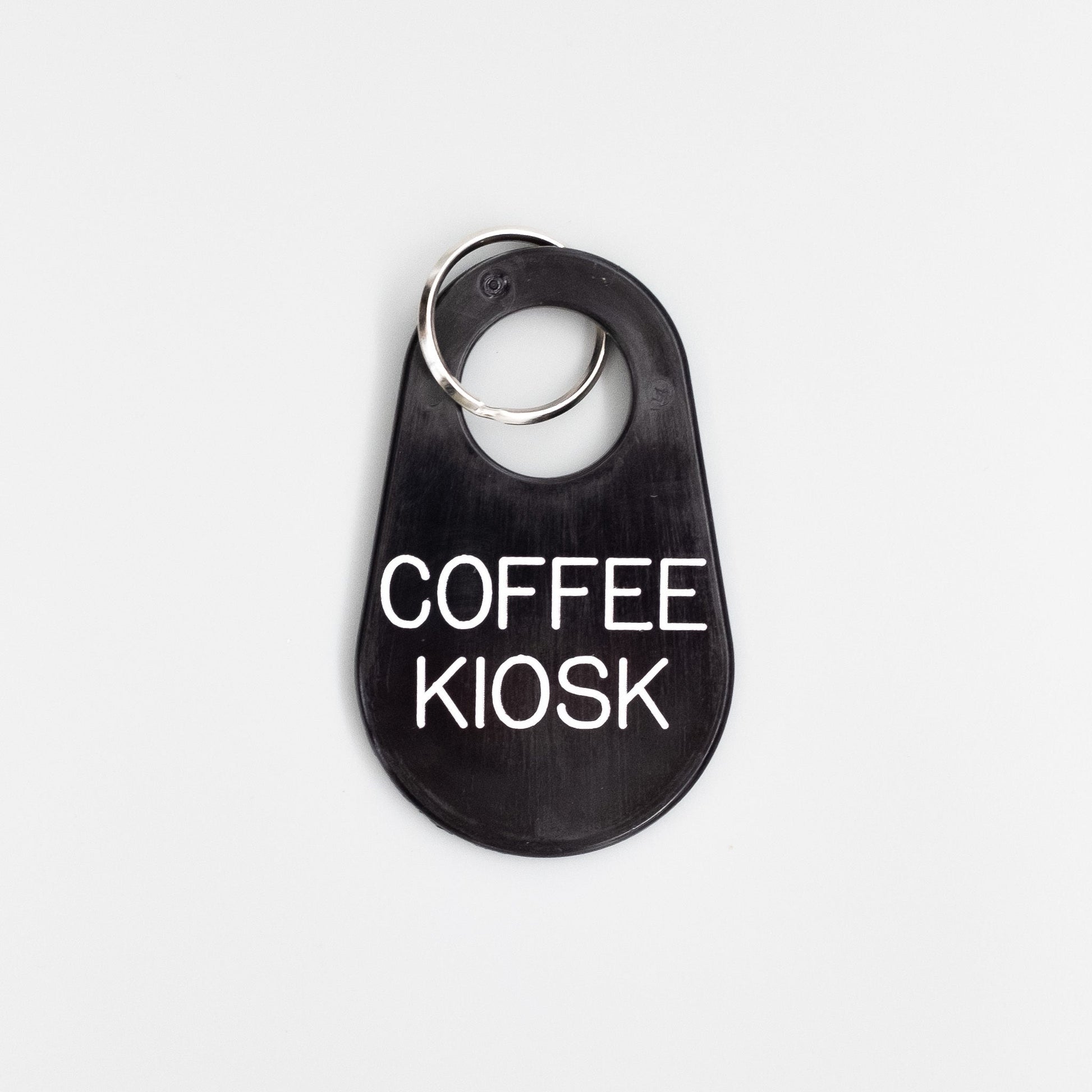 プラスチックキーホルダーB(coffeekiosk) - BE A GOOD NEIGHBOR COFFEE KIOSK