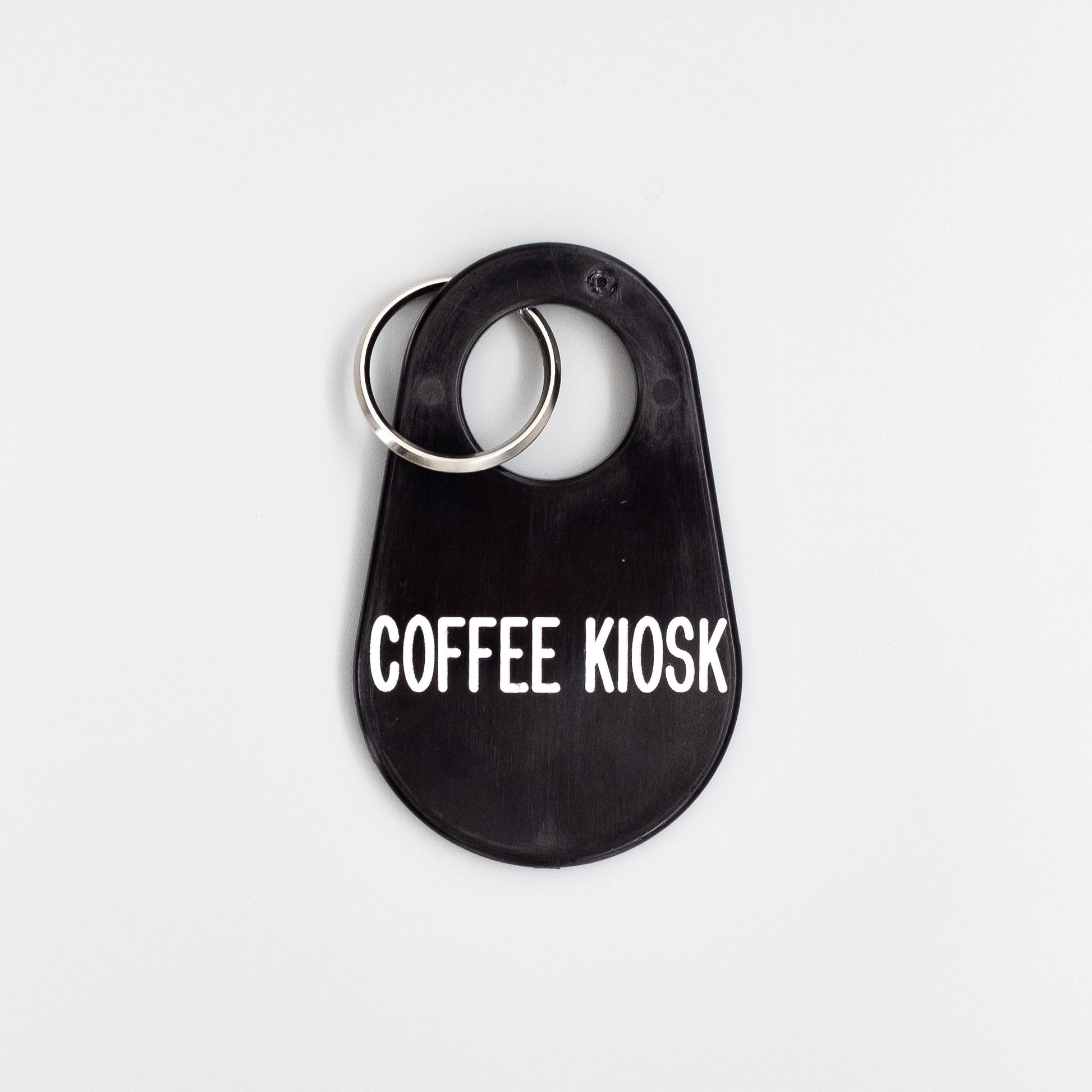 プラスチックキーホルダーA(coffeekiosk) - BE A GOOD NEIGHBOR COFFEE KIOSK